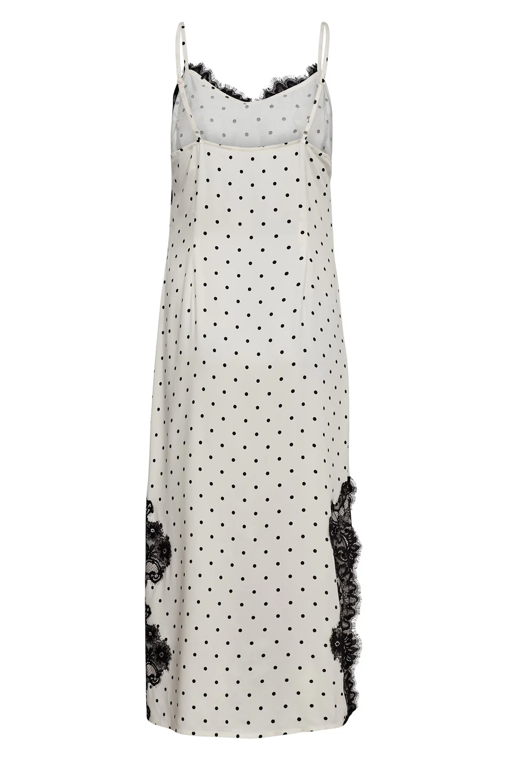 Amelicc Dot Lace Strap Dress | Off White | Kjole fra Co'Couture - Image 3