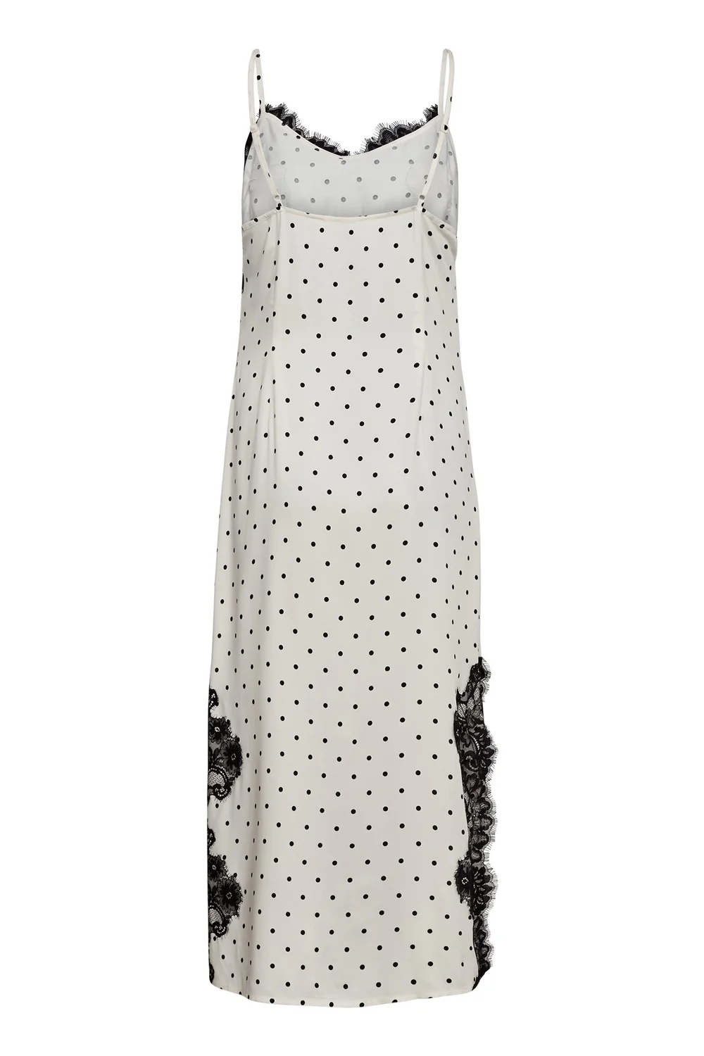 Amelicc Dot Lace Strap Dress | Off White | Kjole fra Co'Couture - Image 5