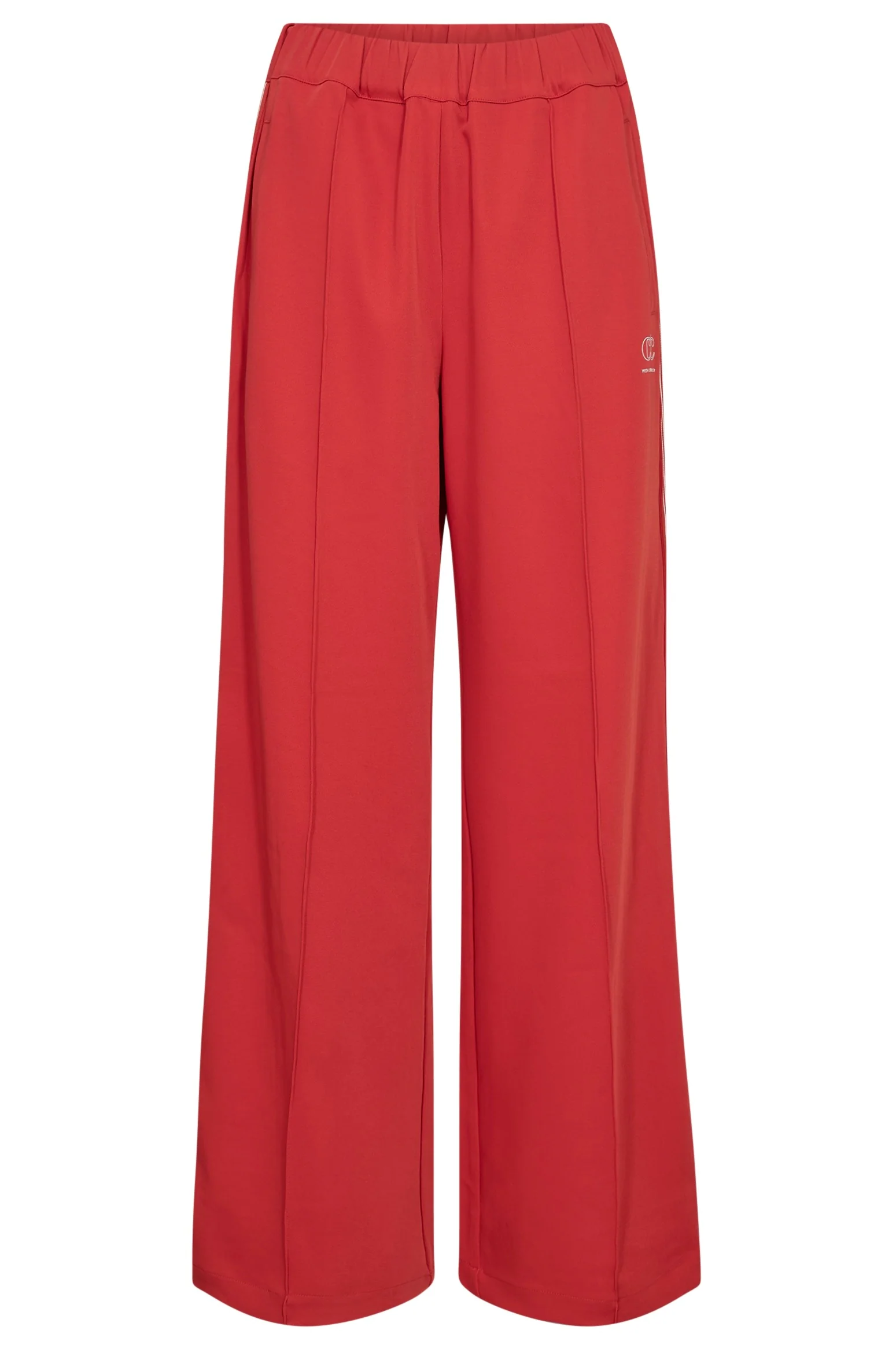 Amina Crease Pant 31460 | Red | Bukser fra Co'couture - Image 2