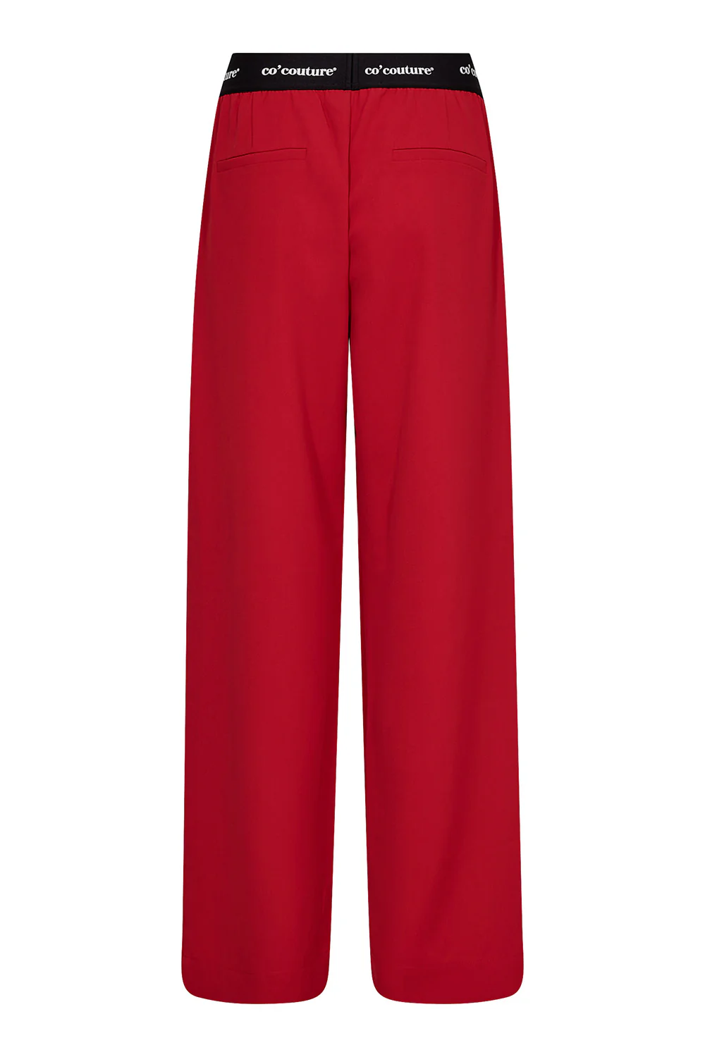 Amina Logo Pant 31143 | Flame | Bukser fra Co'couture - Image 3