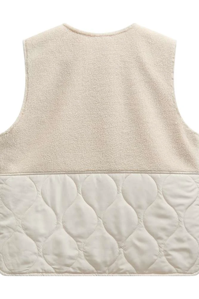 Amra Waistcoat 207536 | Moonbeam | Vest fra Freequent - Image 4