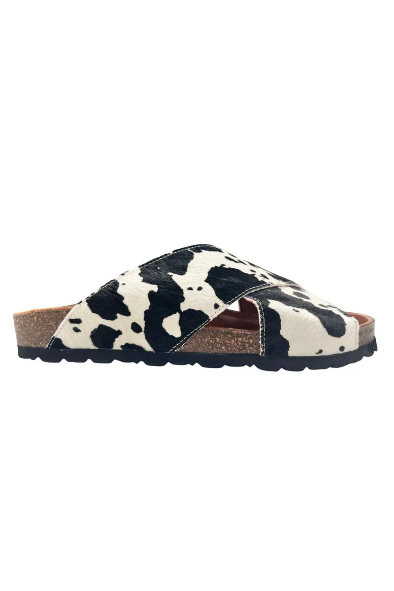 Annet Cow Black | Black cow | Sandaler fra Tim & Simonsen - Image 2