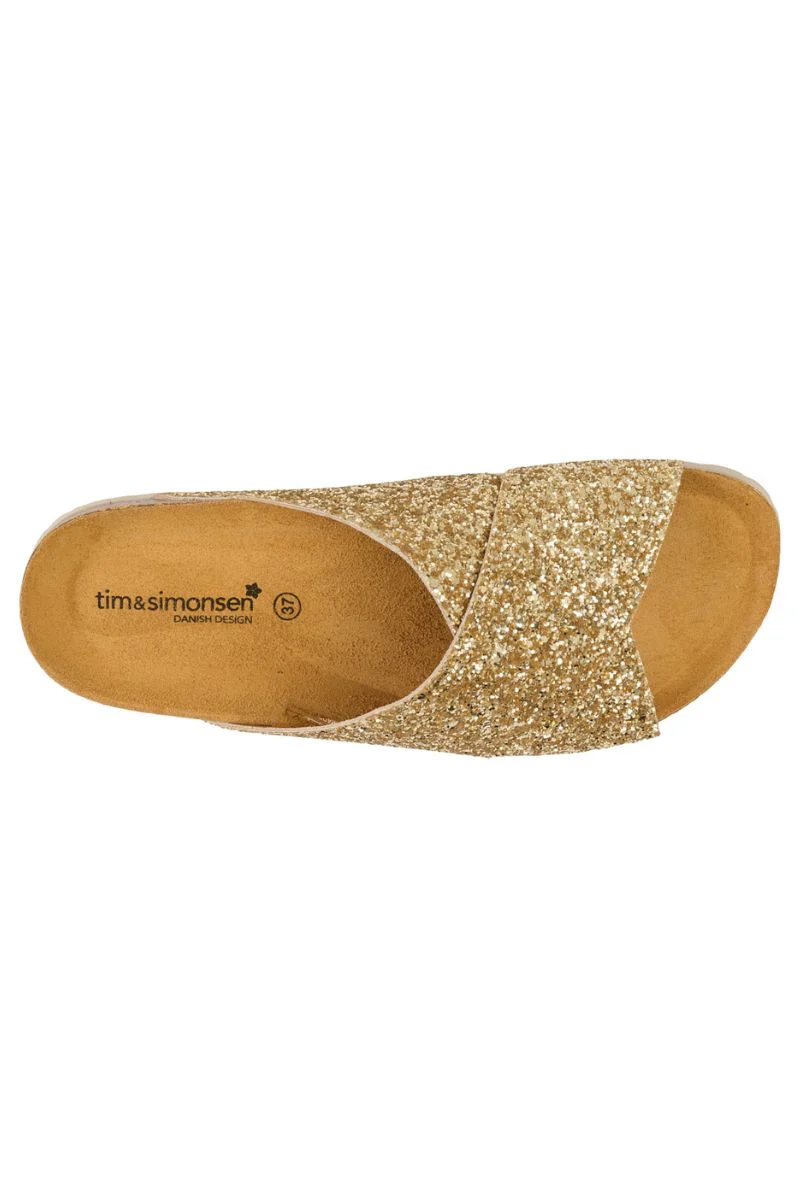 Annet Nature | Glitter oro | Sandaler fra Tim & Simonsen - Image 3