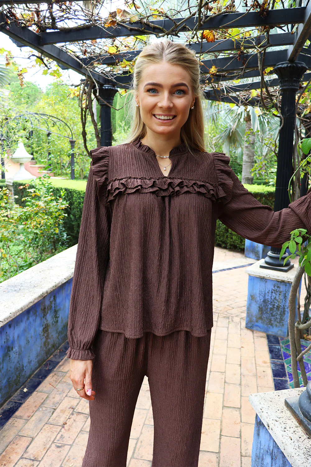 Anni Pant | Brown Mocca | Bukser fra Liberté - Image 3