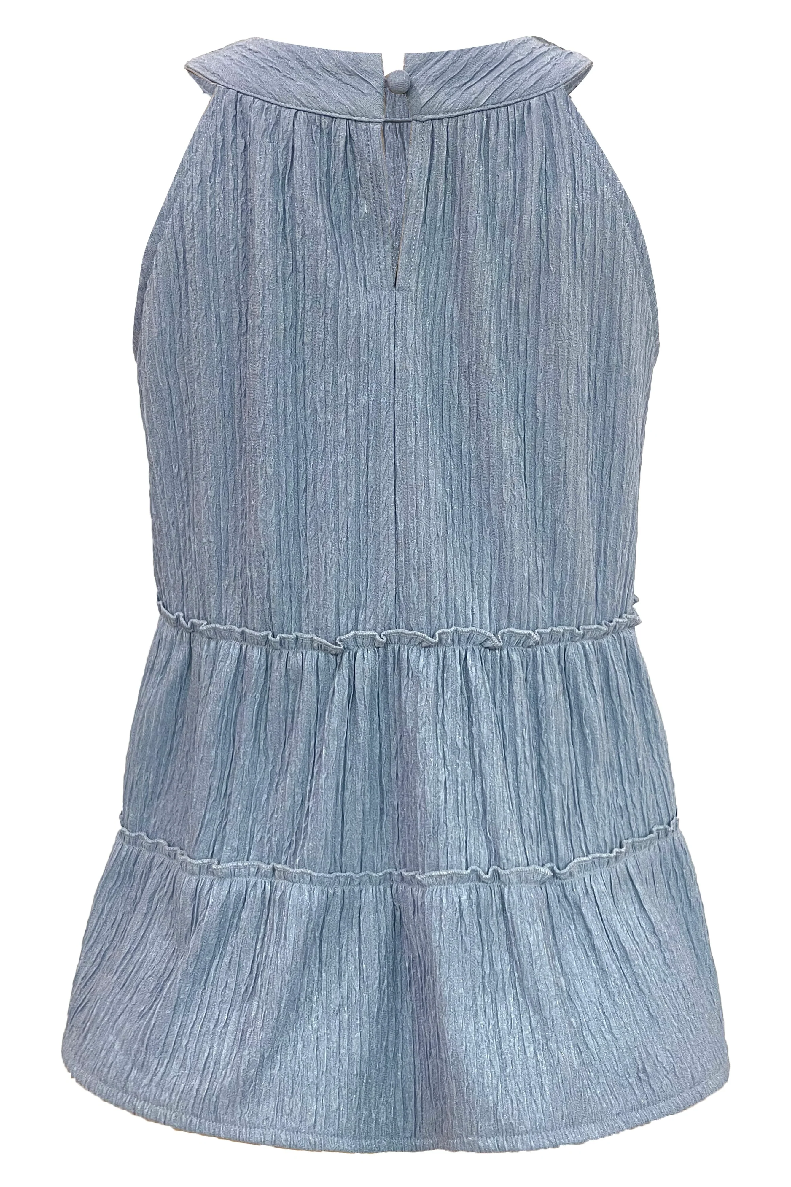 Anni Top | Dusty Blue | Bluse fra Liberté - Image 4