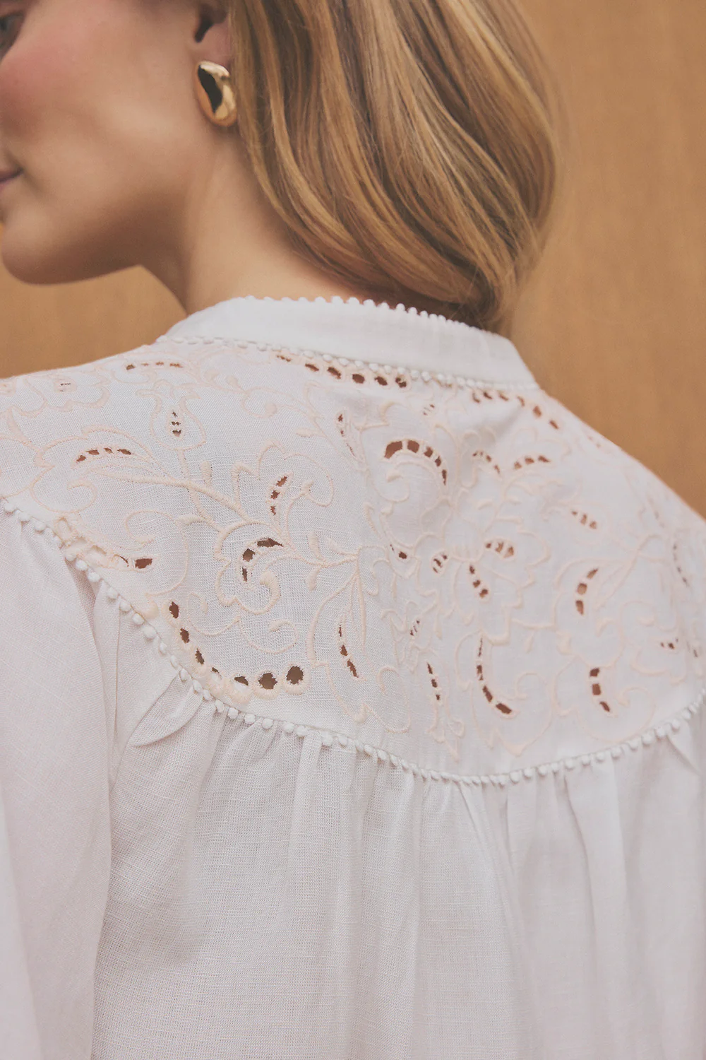 Annsofie Blouse | Off White | Skjorte fra Gustav - Image 4