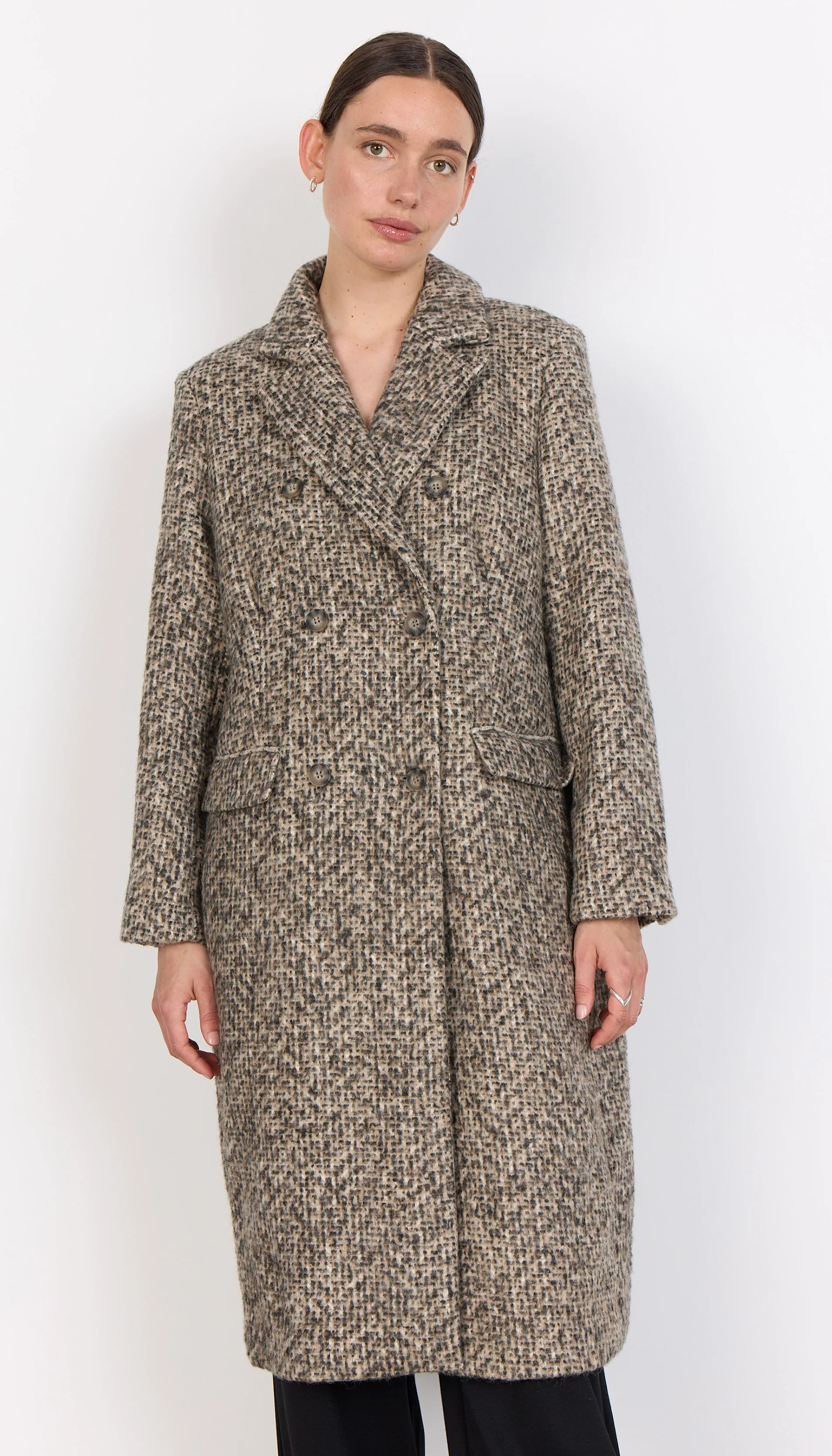 Archie Wool Coat | Brun | Frakke fra French Laundry - Image 10