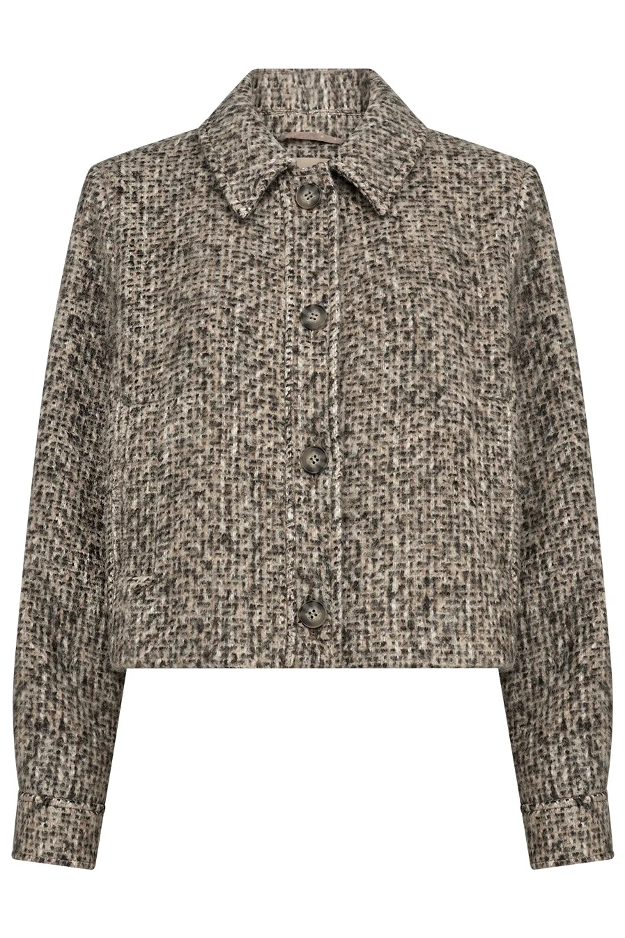 Archie Wool Jacket | Brun | Jakke fra French Laundry - Image 3