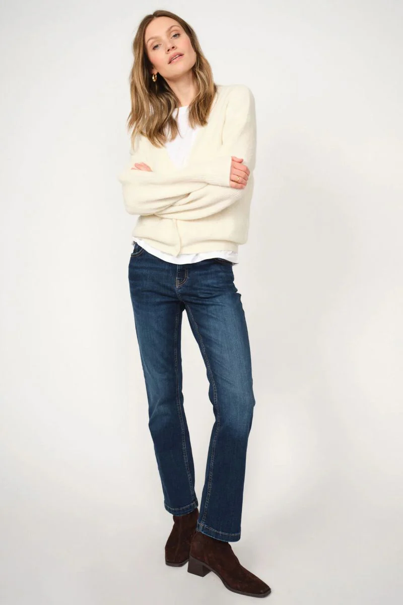 Ashley Imera Jeans Regular | Dark Blue | Jeans fra Mos Mosh - Image 2