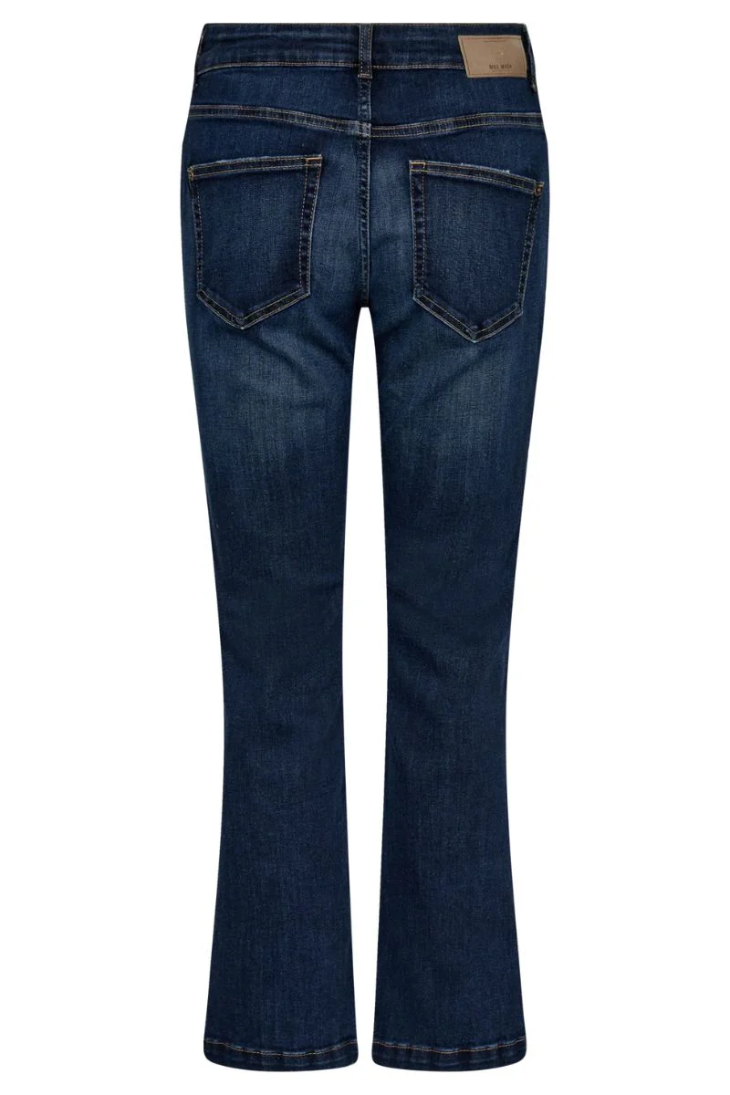 Ashley Imera Jeans Regular | Dark Blue | Jeans fra Mos Mosh - Image 4