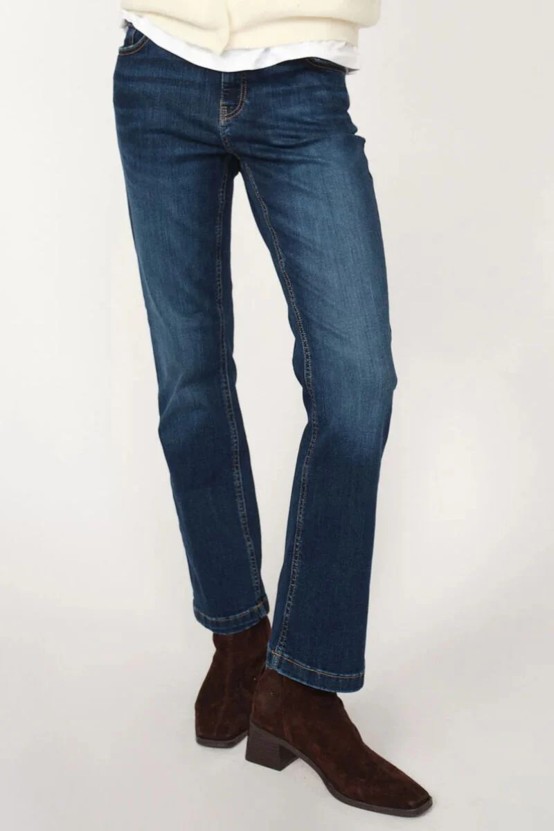 Ashley Imera Jeans Regular | Dark Blue | Jeans fra Mos Mosh - Image 5