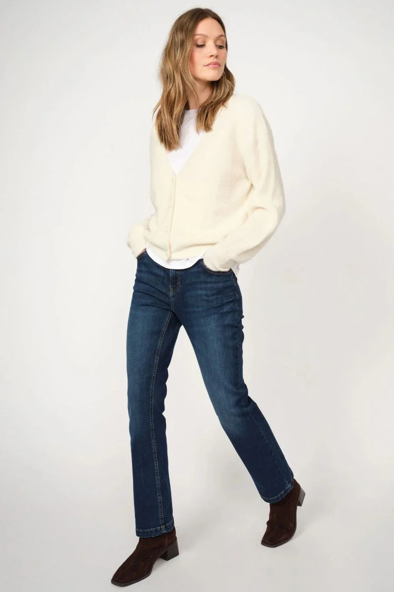 Ashley Imera Jeans Regular | Dark Blue | Jeans fra Mos Mosh - Image 6