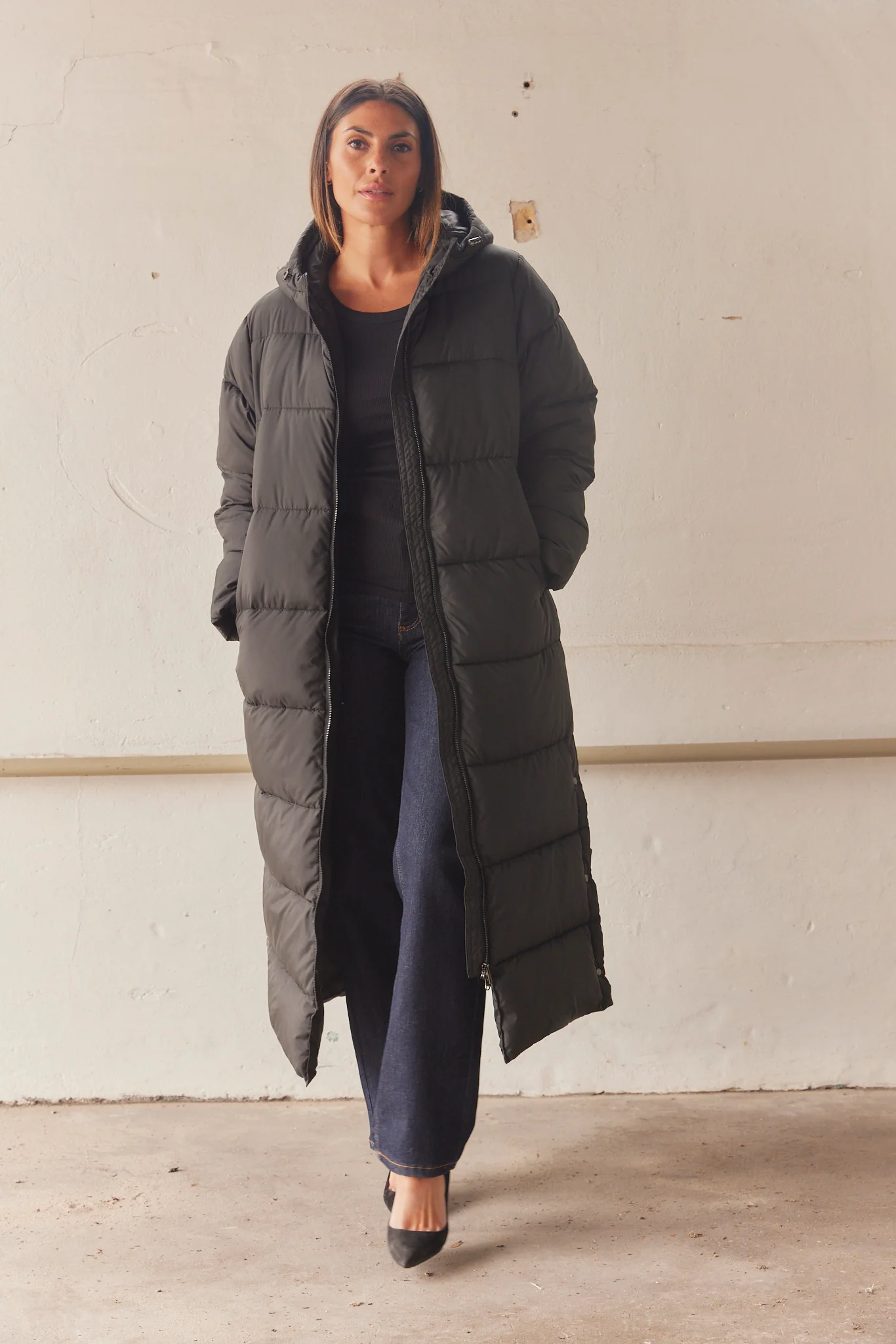 Asta Coat | Sort | Frakke fra French Laundry - Image 7