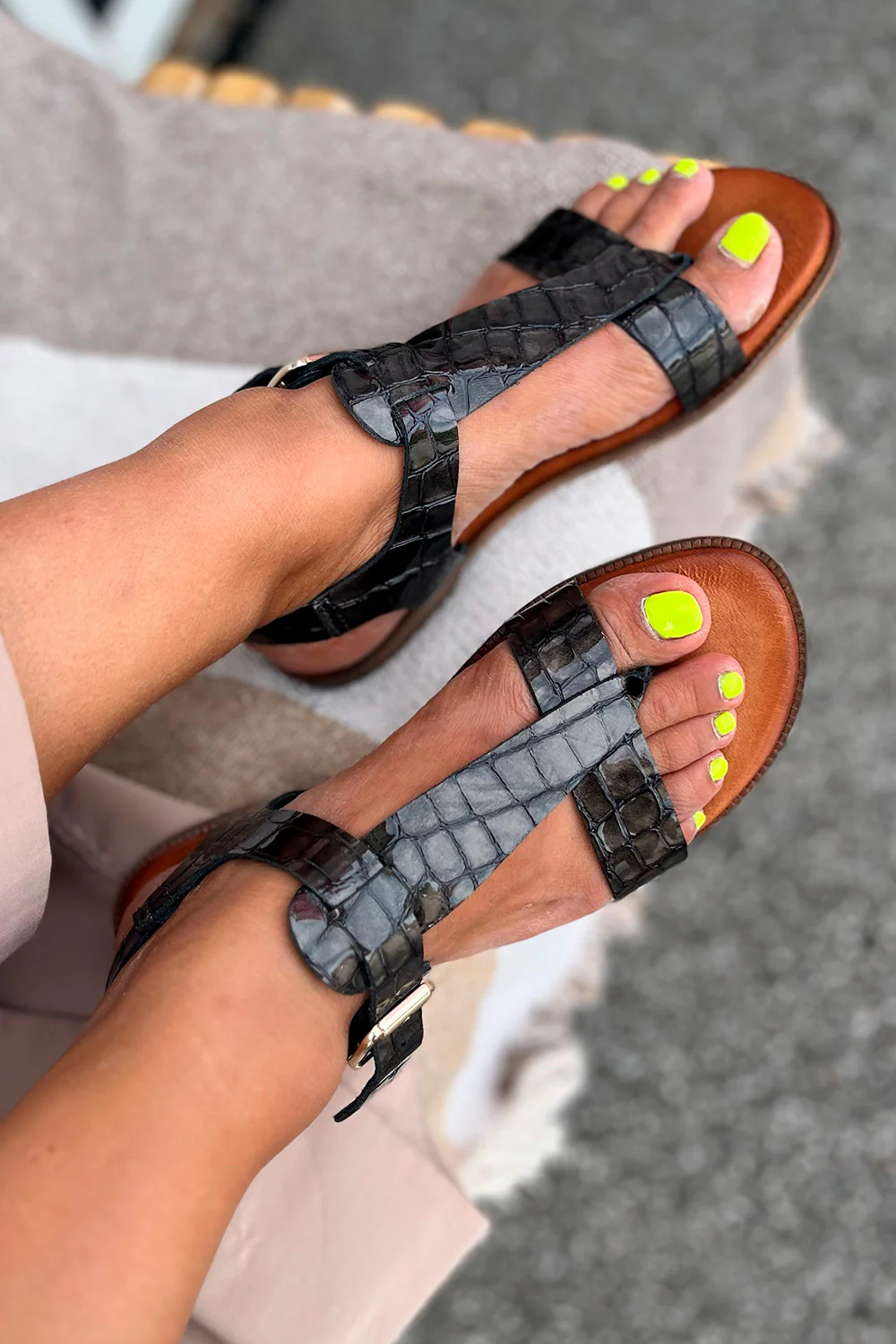 Athena Charol Coco | Laton | Sandaler fra Tim & Simonsen - Image 3