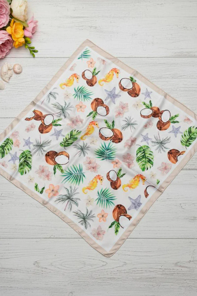 Ava Scarf | Tropic | Tørklæde fra By Timm - Image 2
