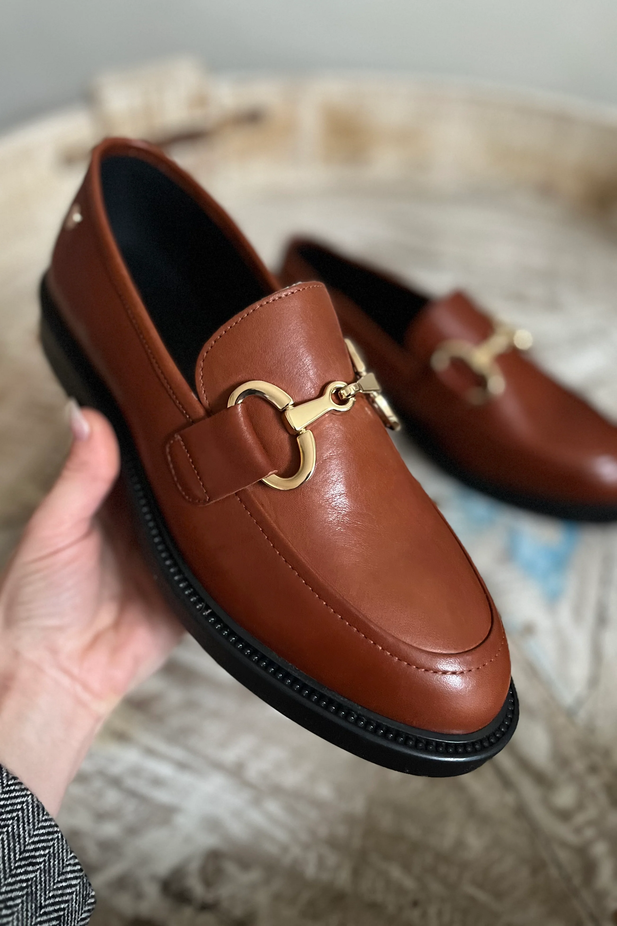 Awake - Cognac Loafer | Cognac | Loafer fra Copenhagen Shoes - Image 4