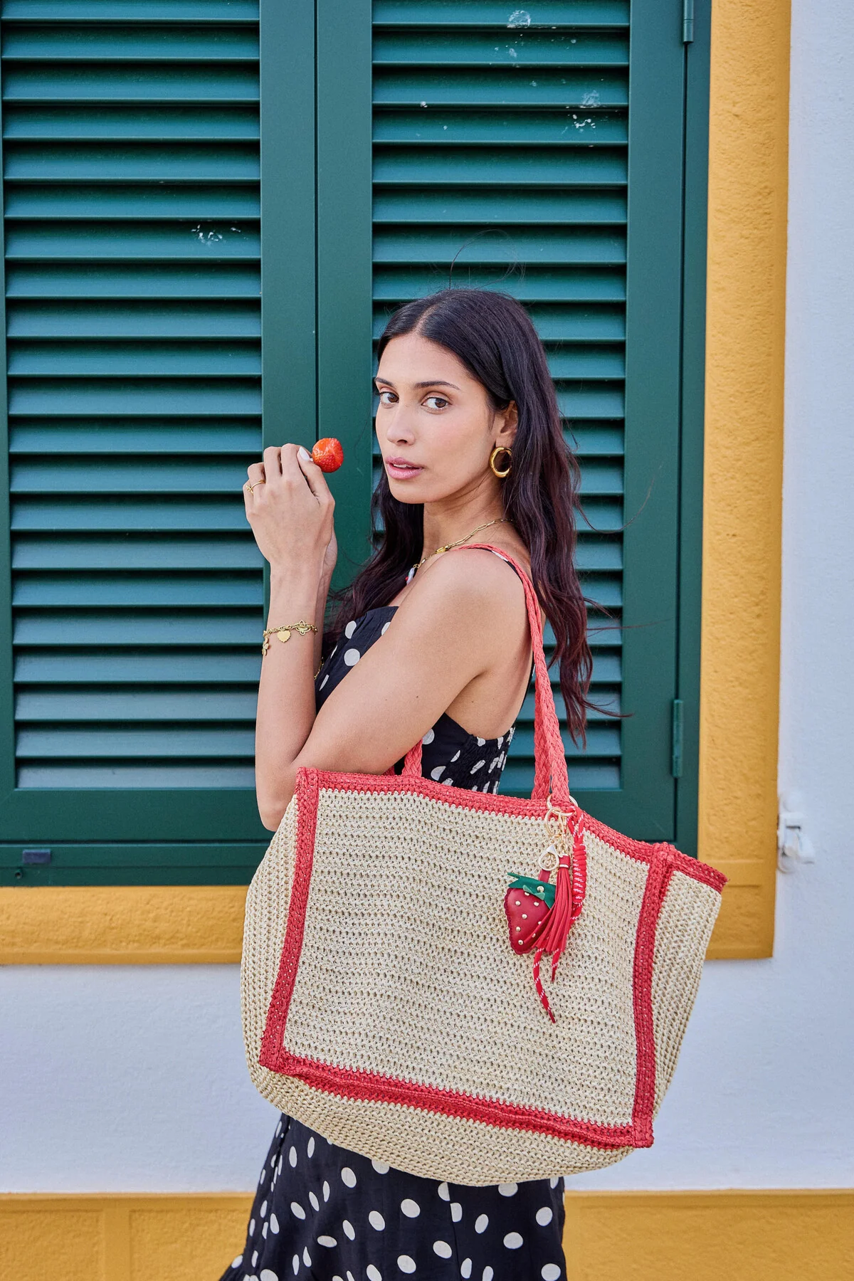 Strawberry Bag Charm | Nøglering fra By Timm