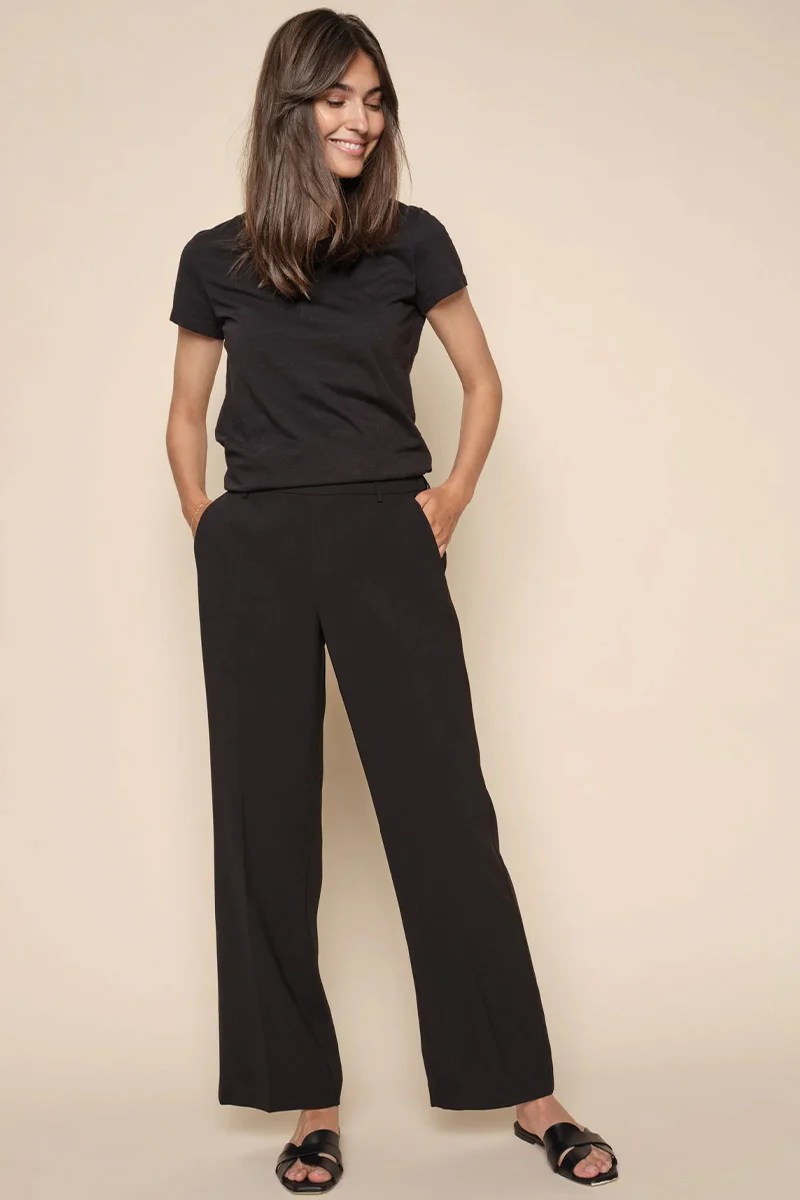 Bai Leia Pant 137930 | Black | Bukser fra Mos Mosh - Image 8
