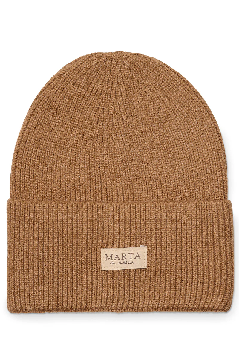 Beanie Hat 171320 | Brown | Hue fra Marta du Chateau