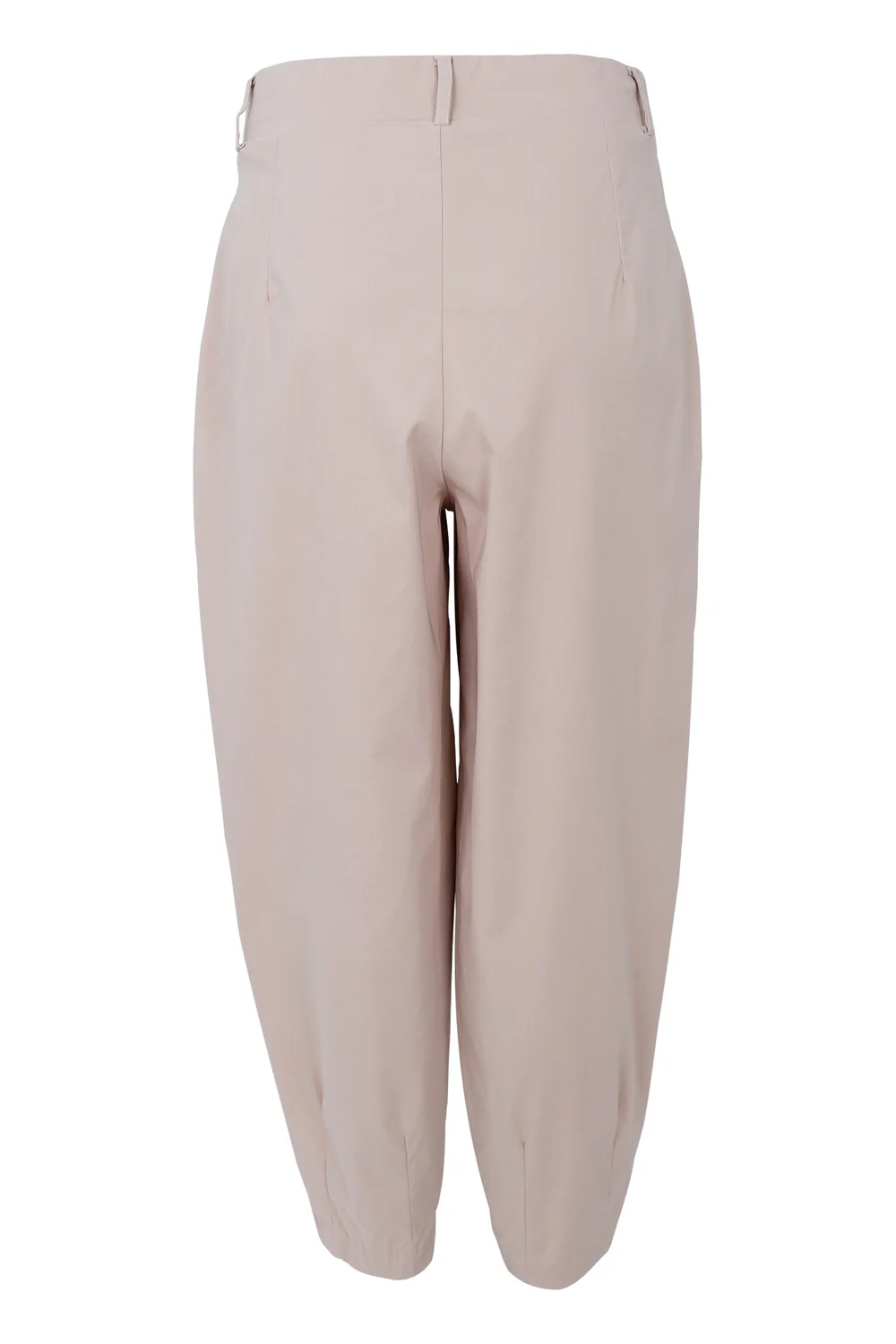 Beate Barrel Pant | Beige | Bukser fra Black Colour - Image 2