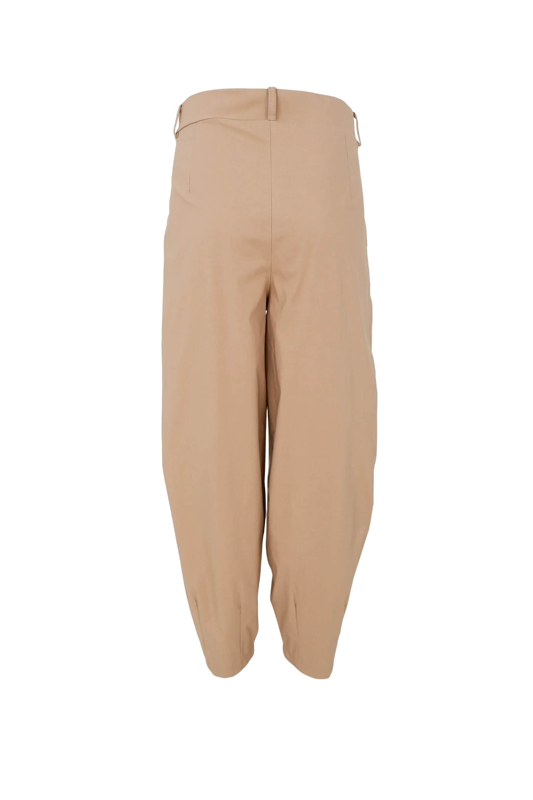 Beate Barrel Pant | Latte | Bukser fra Black Colour - Image 4