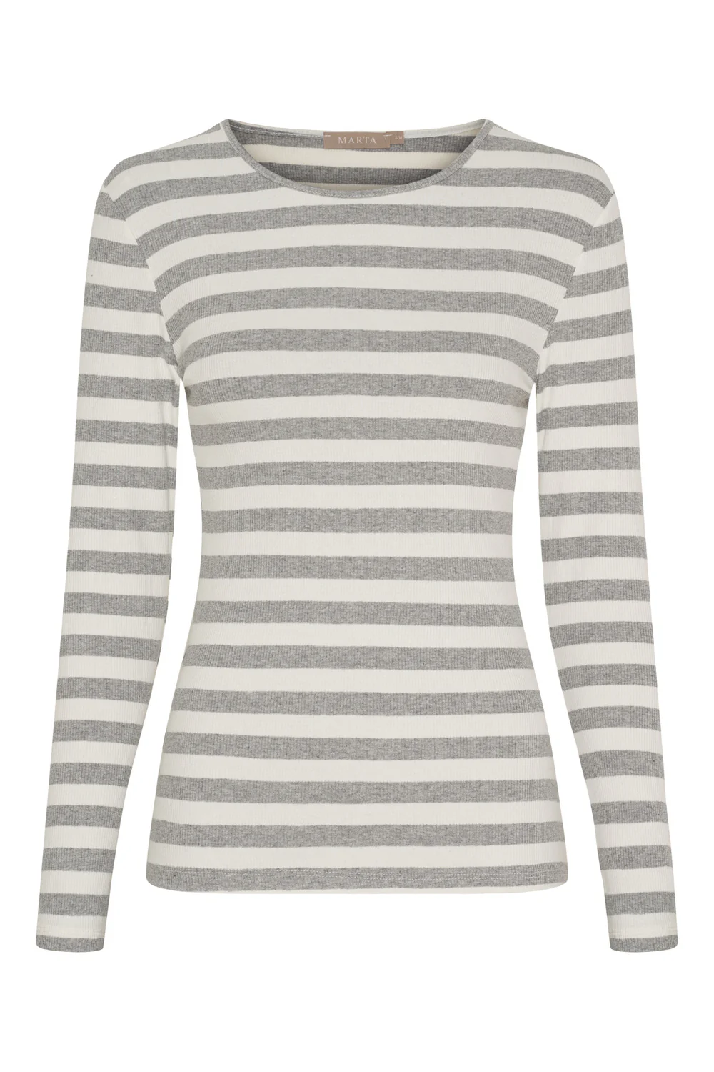 Begonia LS Tee | GreyMelange | Bluse fra Marta du Chateau