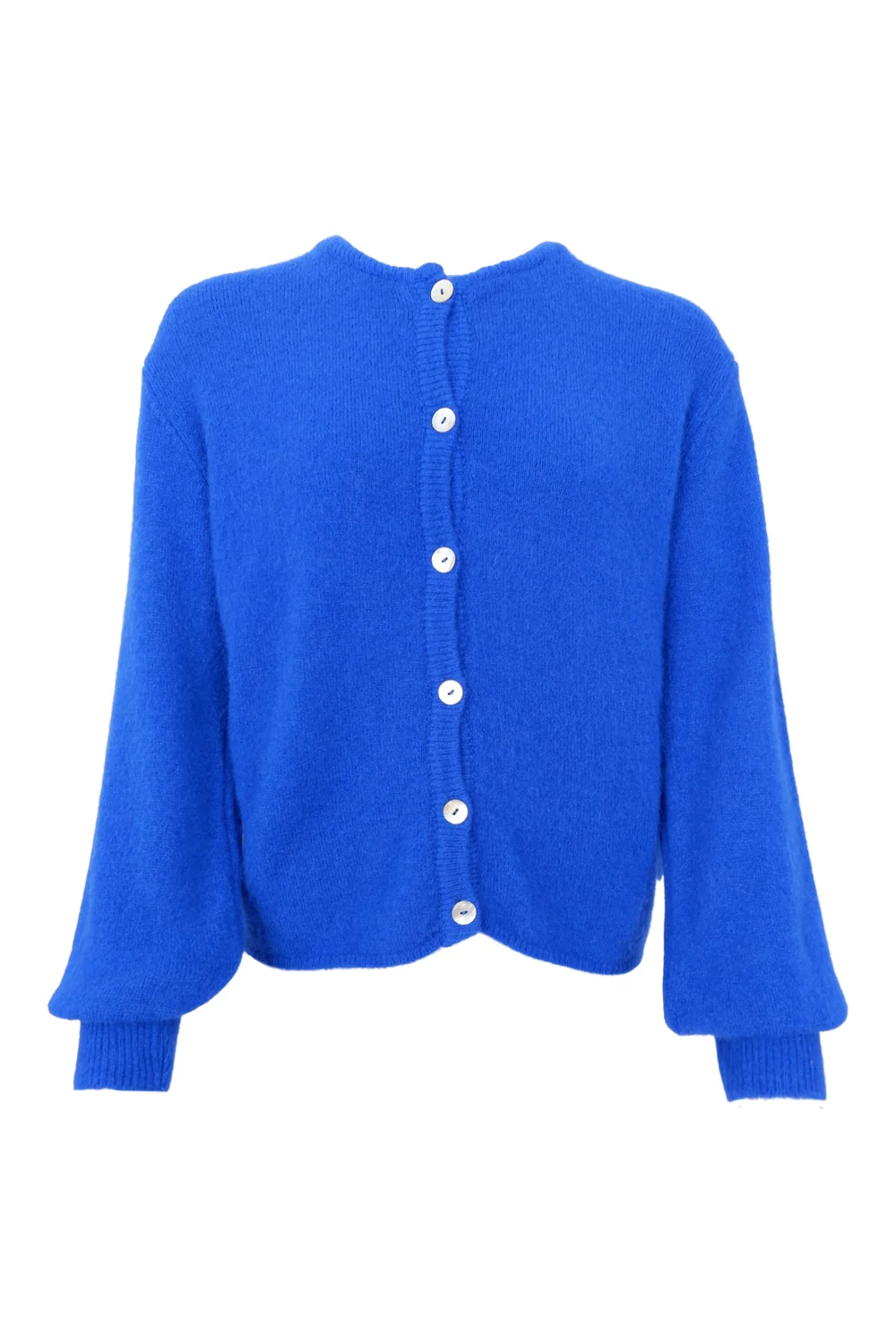 Bella Knit Cardigan | Cobalt | Strik fra Black Colour