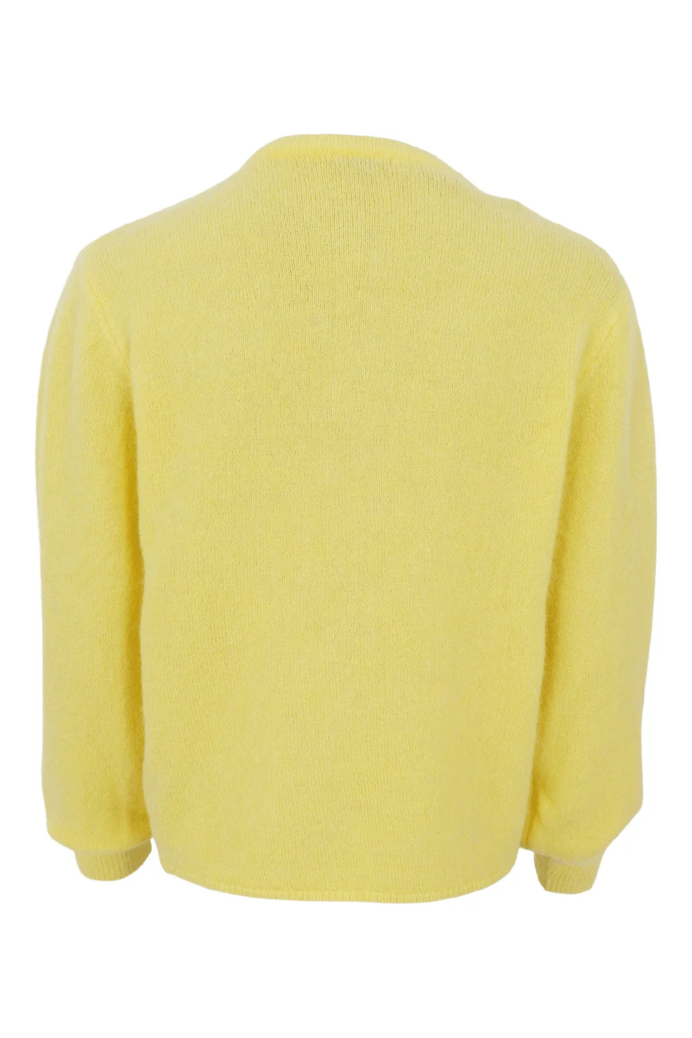 Bella Knit Cardigan | Lemon | Strik fra Black Colour - Image 2