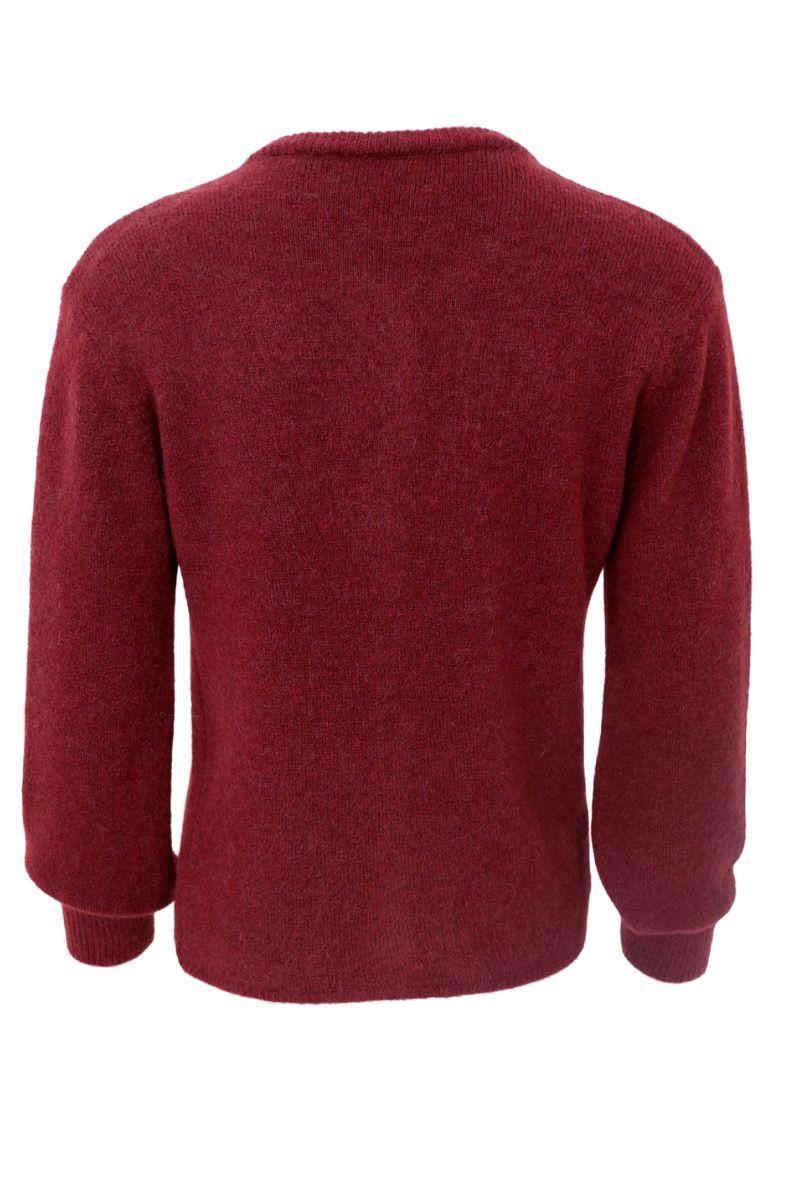 Bella Knit Cardigan | Plum | Strik fra Black Colour - Image 4