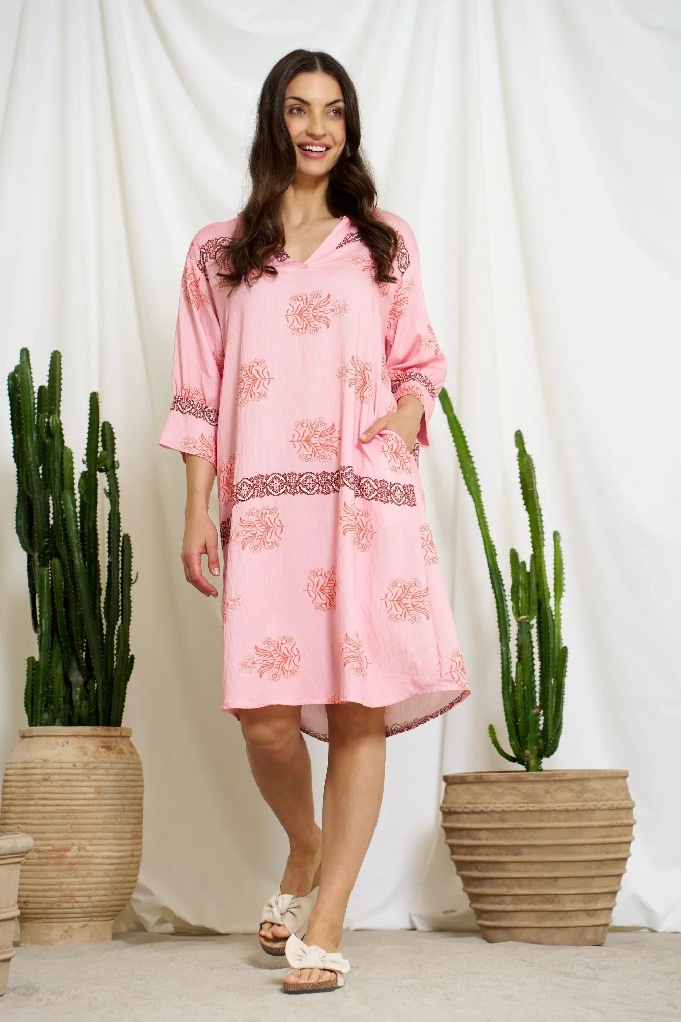 Benita Dress | Rosa3454tpe | Kjole fra Marta du Chateau