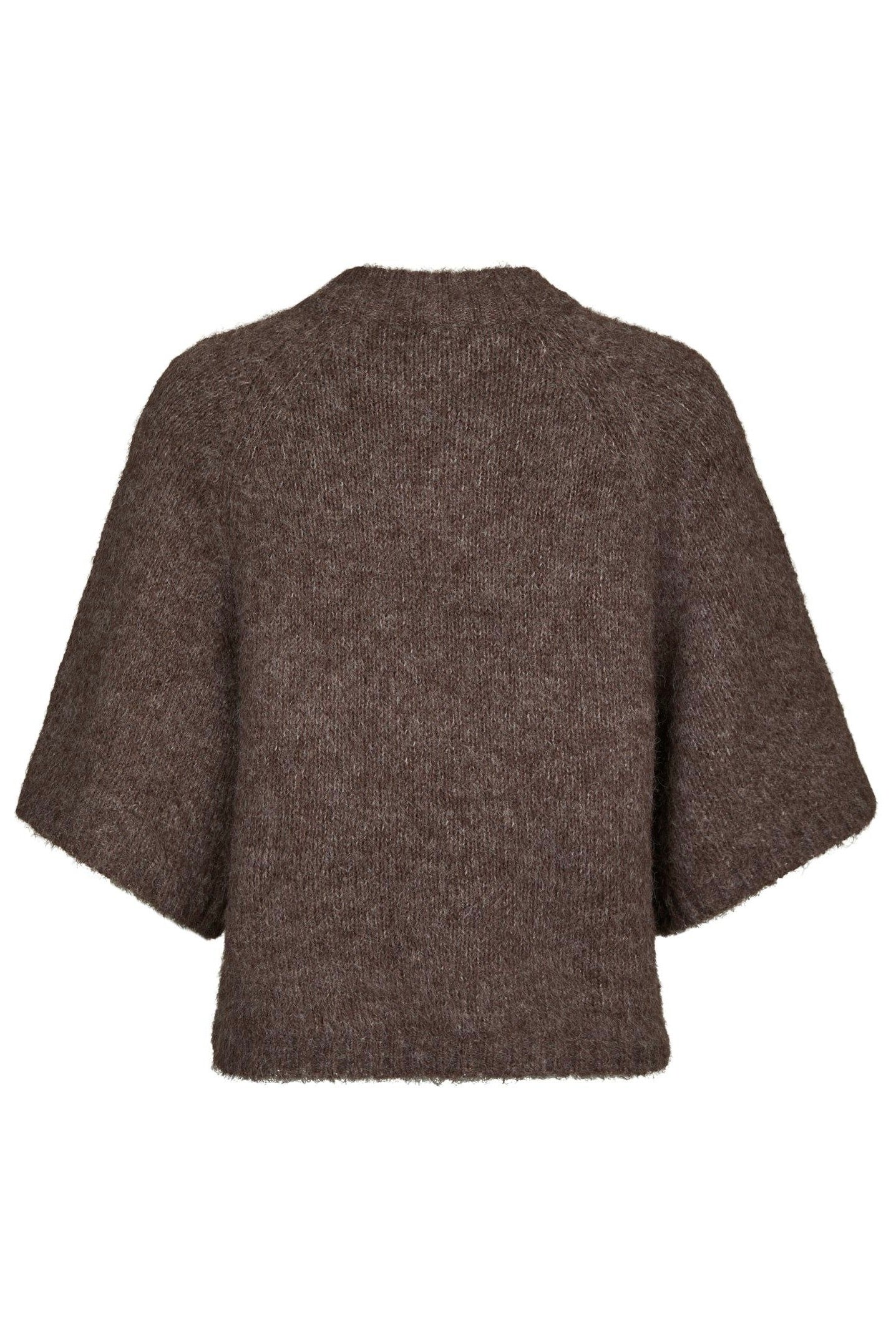 Benuta Fluffy Knit Cardigan | Light Brown | Strik fra Neo Noir - Image 8
