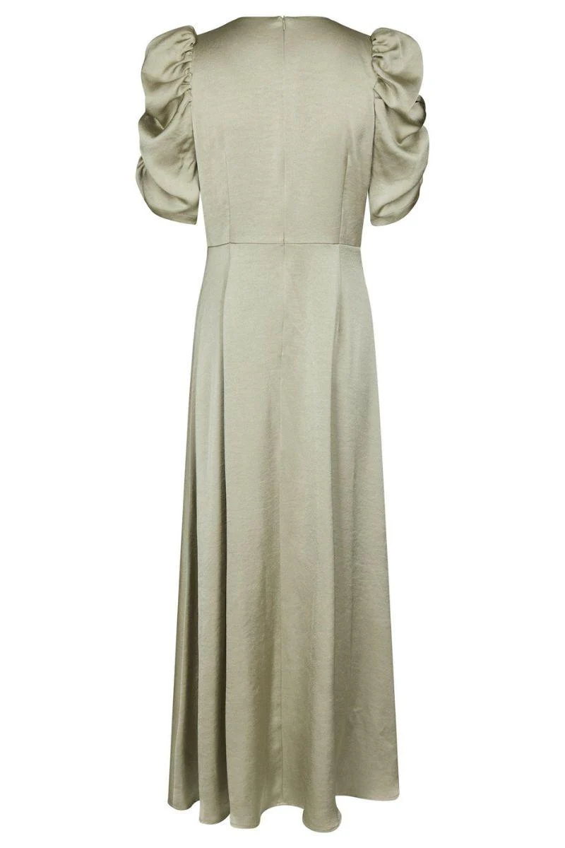 Benuti Solid Dress | Light Green | Kjole fra Neo Noir - Image 4