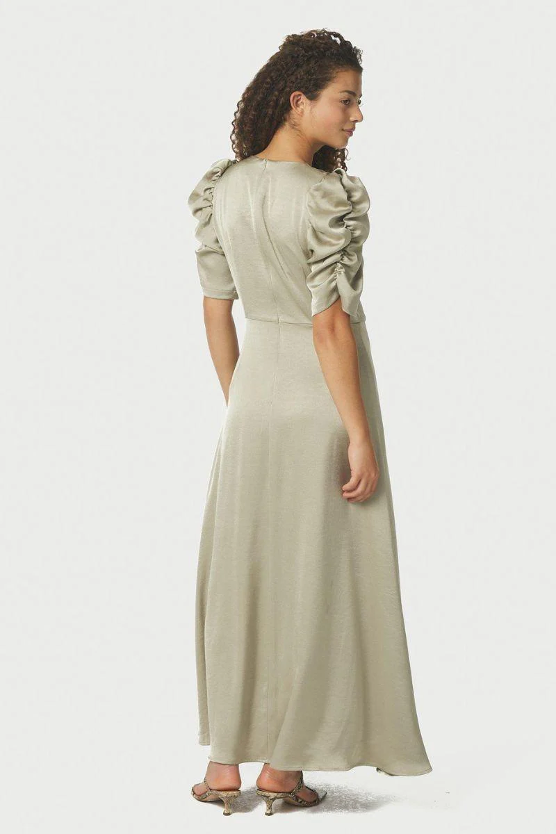 Benuti Solid Dress | Light Green | Kjole fra Neo Noir - Image 6