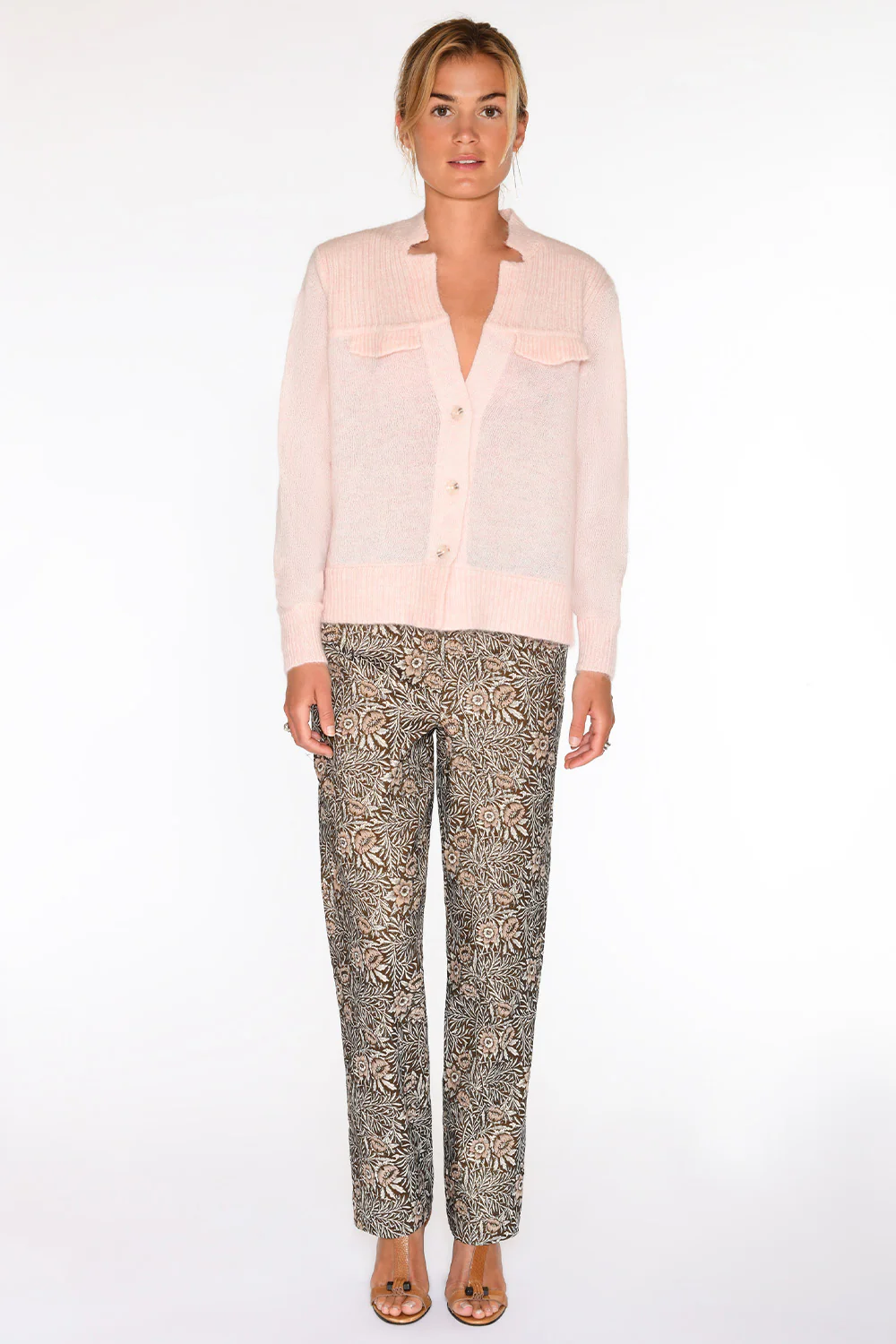 Bera, knit cardigan | PastelPink | Strik fra Gustav - Image 3