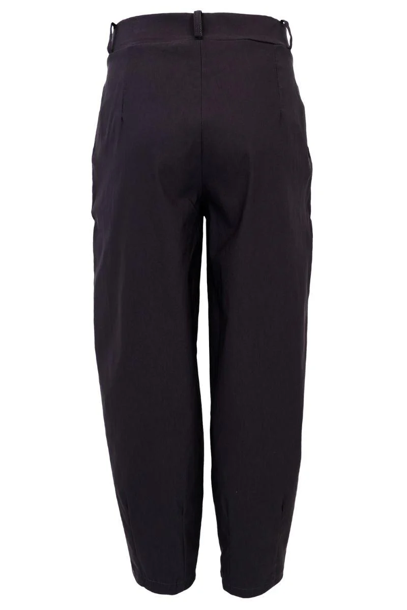 Beverly Barrel Pant | Black | Bukser fra Black Colour - Image 4