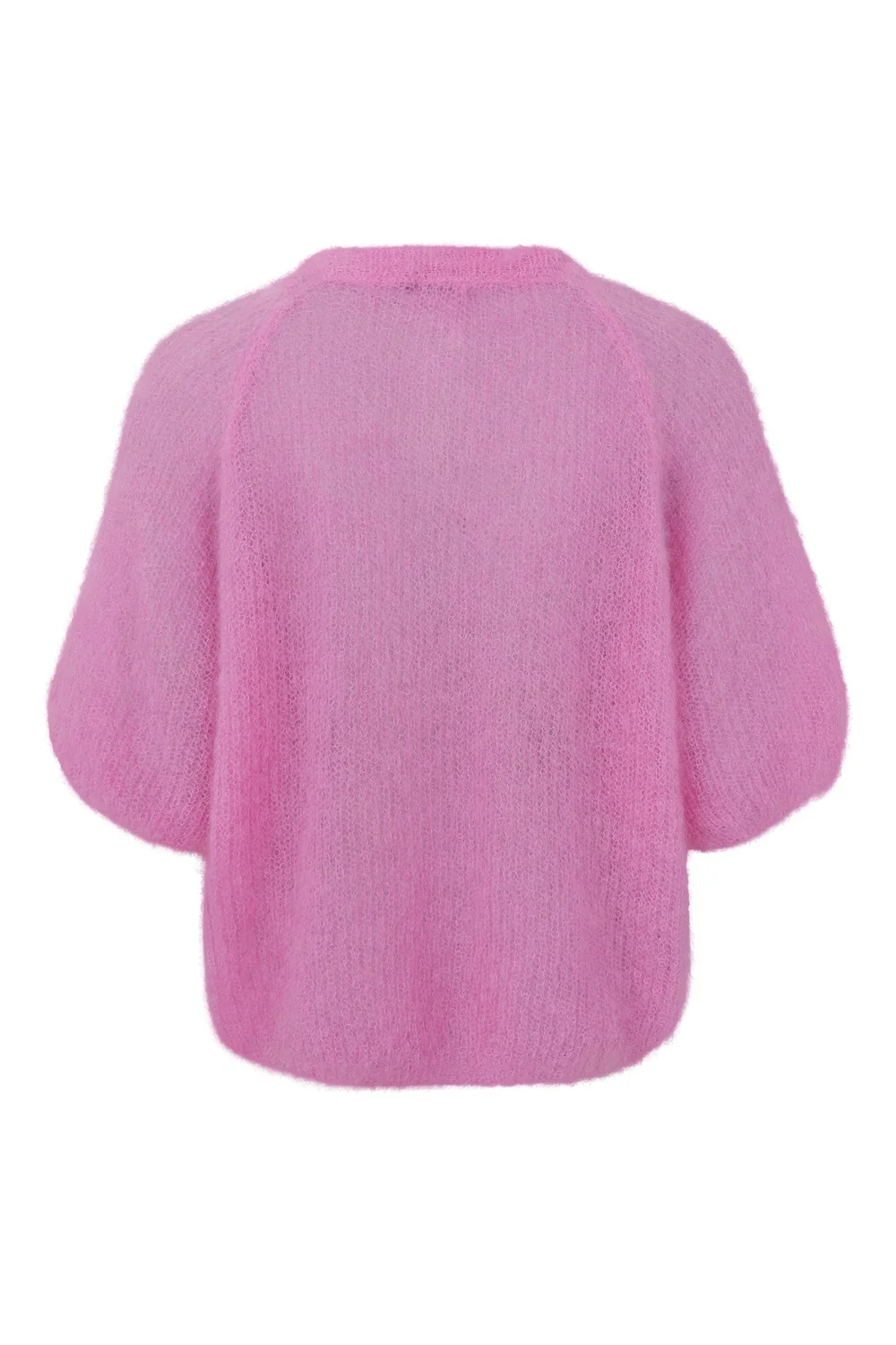 Bjoerk Patent Knit Cardigan | Pink | Strik fra Black Colour - Image 2