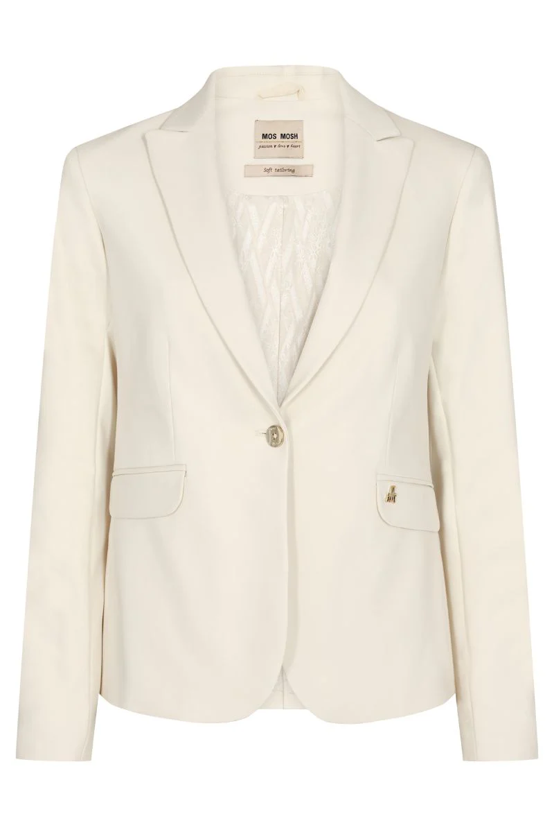 Blake Night Blazer | Ecru | Blazer fra Mos Mosh