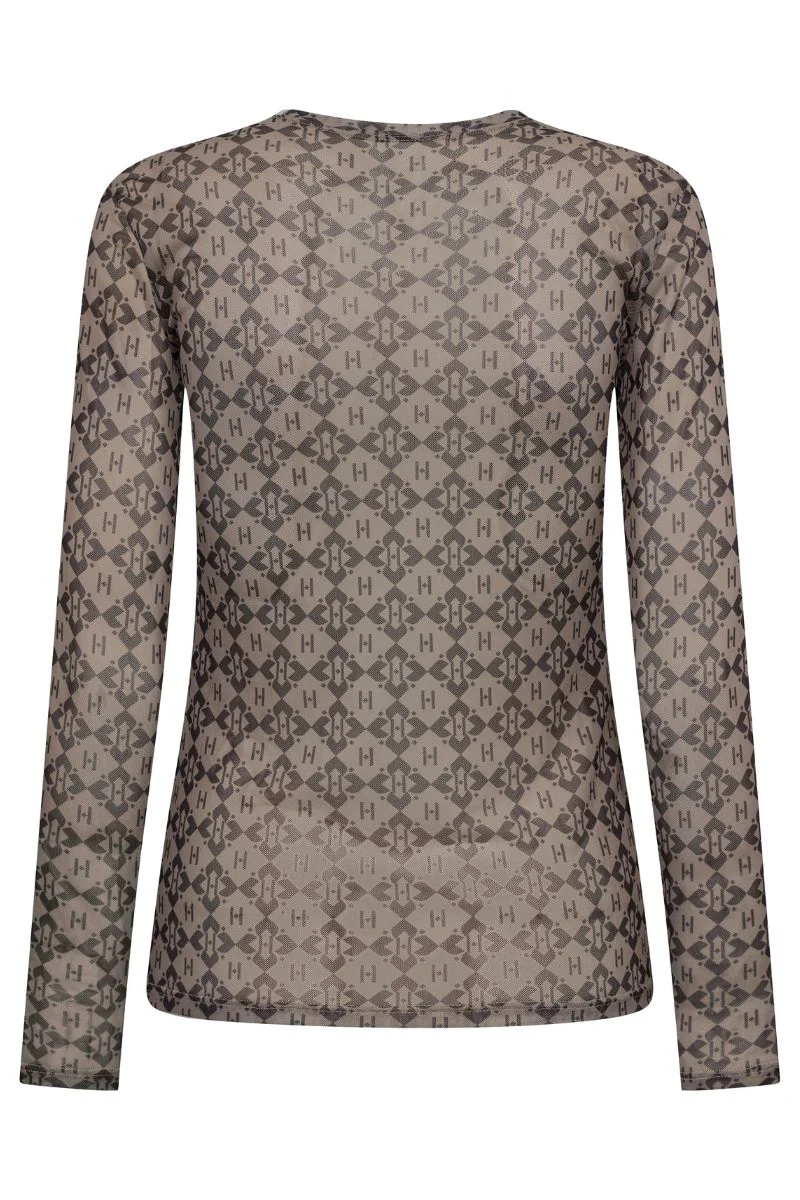 Blouse W/Print | Multifarvet | Top fra Hype the Detail - Image 4