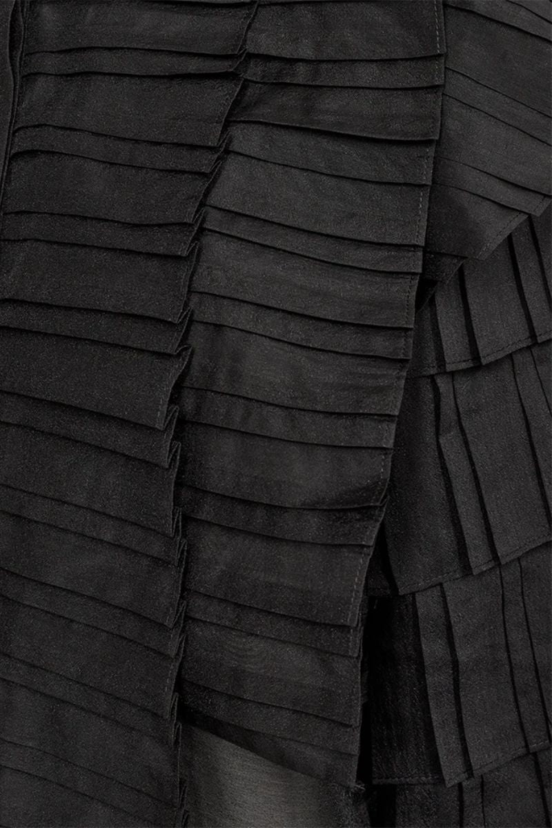 Bluebell Frill Shirt 205246 | Black | Skjorte fra Copenhagen Muse - Image 5