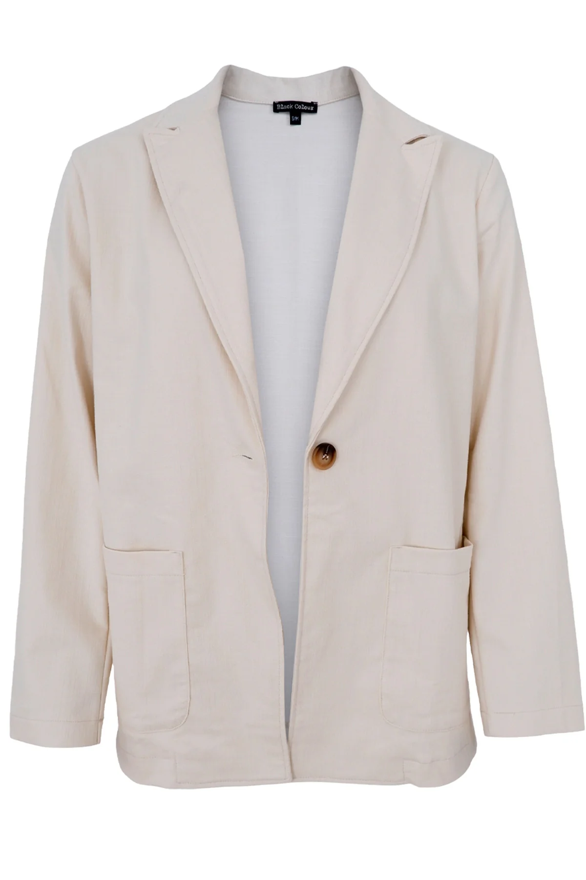 Box Blazer 40567 | Off White | Blazer fra Black Colour - Image 3