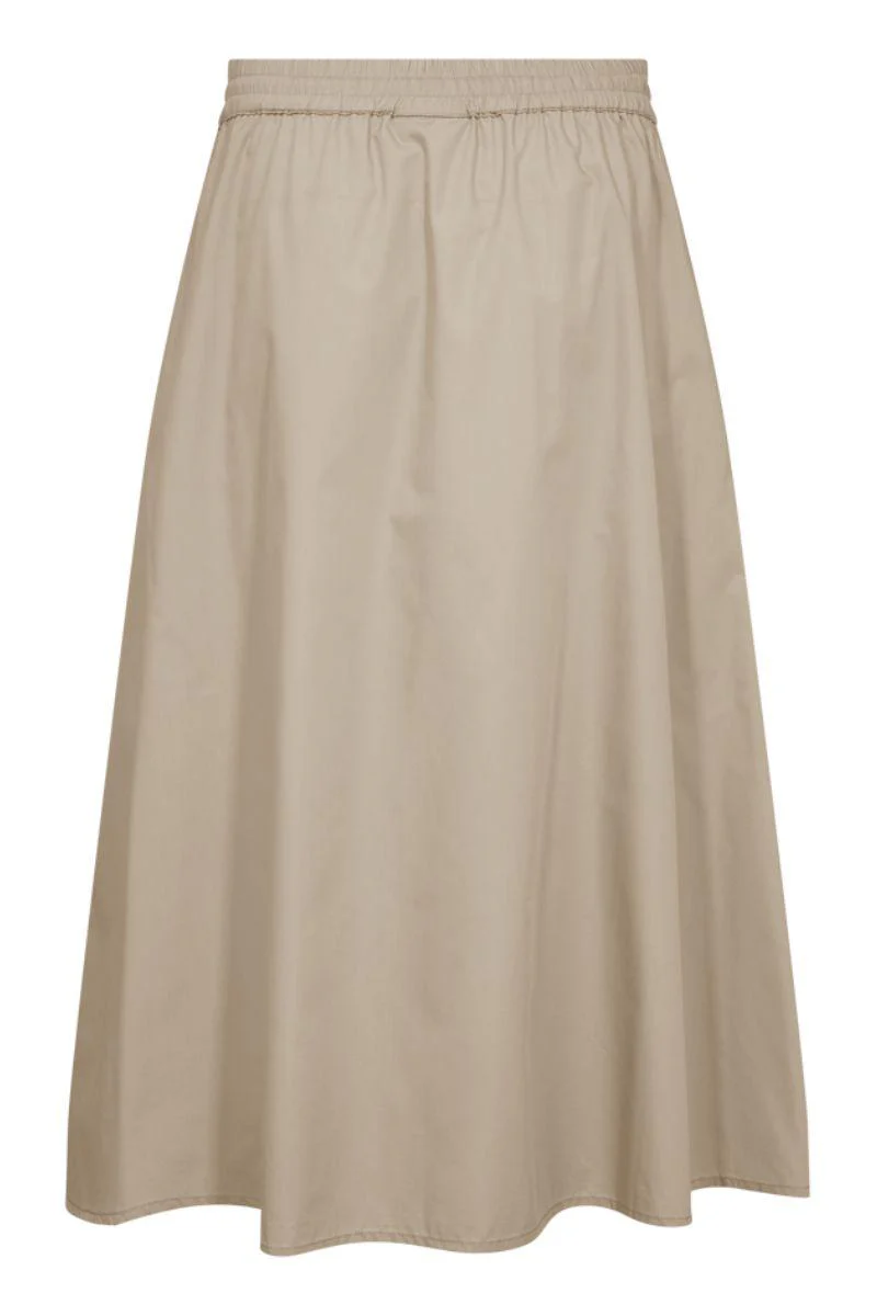 Breeze Skirt 212028 | Silver Mink | Nederdel fra Freequent - Image 4