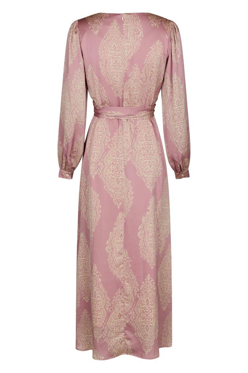 Bretti Paisley Drop Dress | Evening Rose | Kjole fra Neo Noir - Image 6