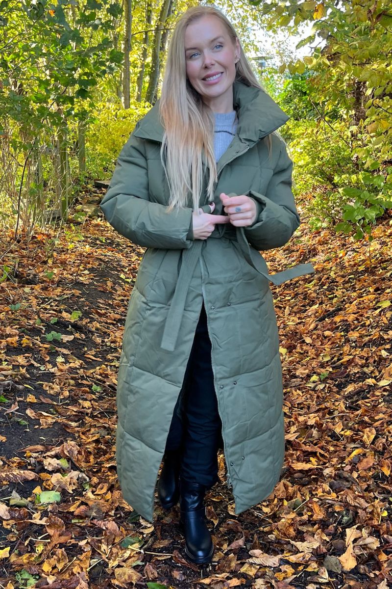 Bunnie Coat | Khaki | Frakke fra Avery - Image 3