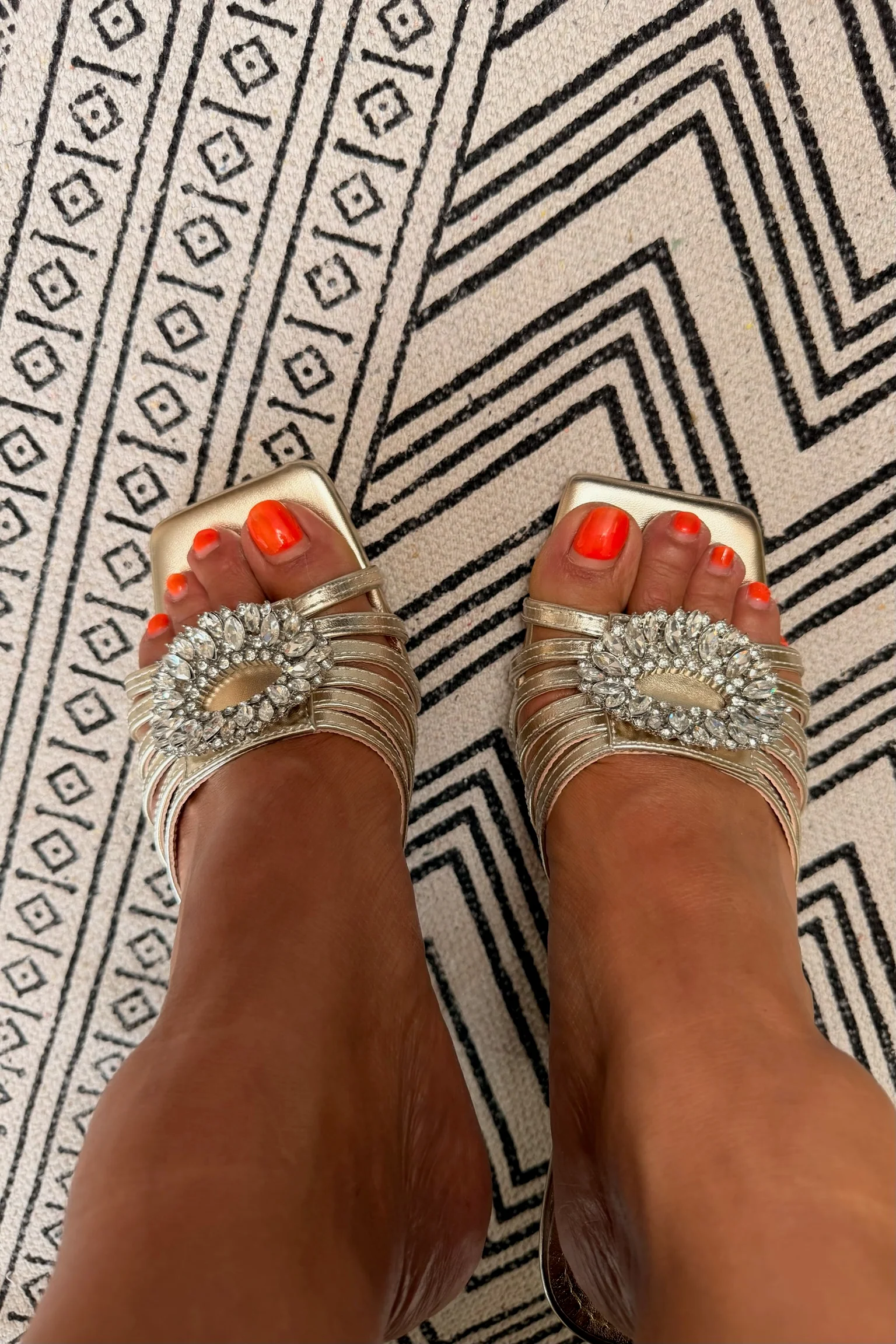 Call me Carrie Sandals | Golden - Image 5