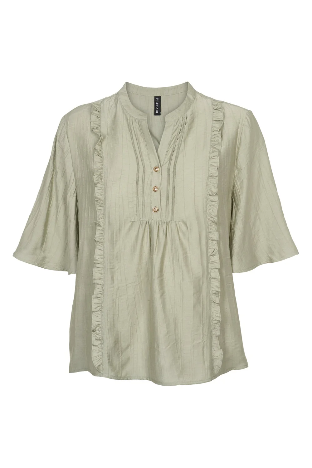 Camilla Blouse | Green | Bluse fra Prepair - Image 3