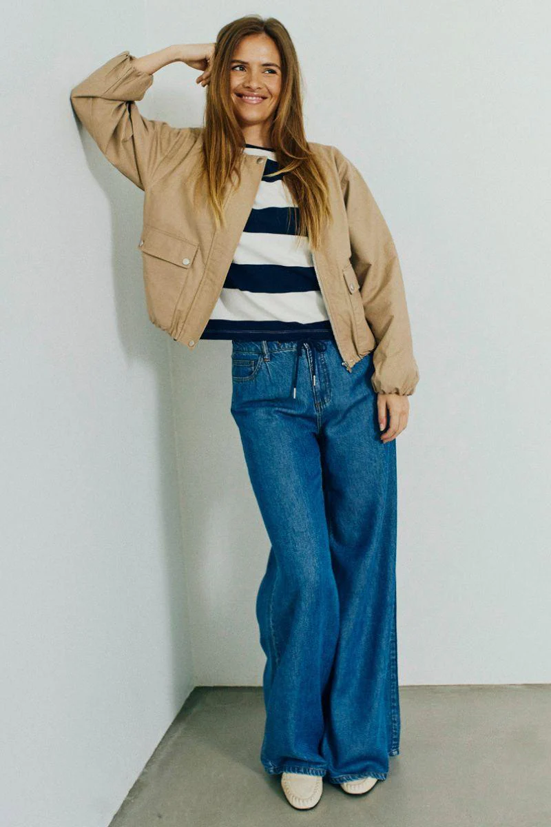 Cana Jacket 207720 | Silver Mink | Jakke fra Freequent - Image 2