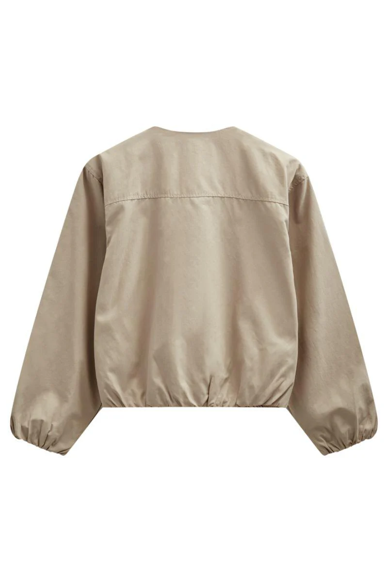 Cana Jacket 207720 | Silver Mink | Jakke fra Freequent - Image 5