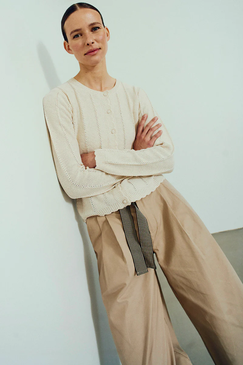 Cana Pants 207408 | Silver Mink | Bukser fra Freequent