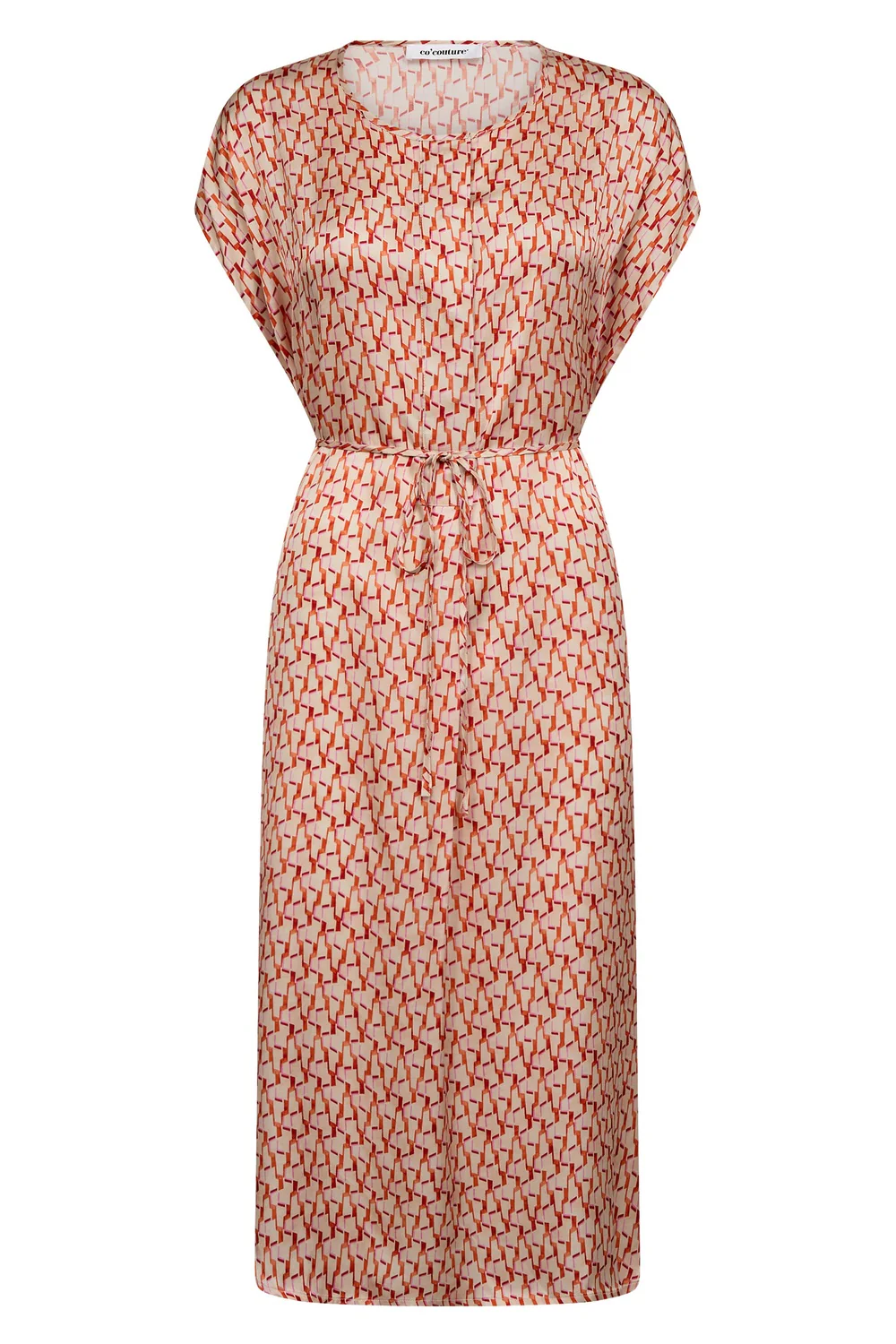 Carminecc Tunic Dress | Flame | Kjole fra Co'Couture