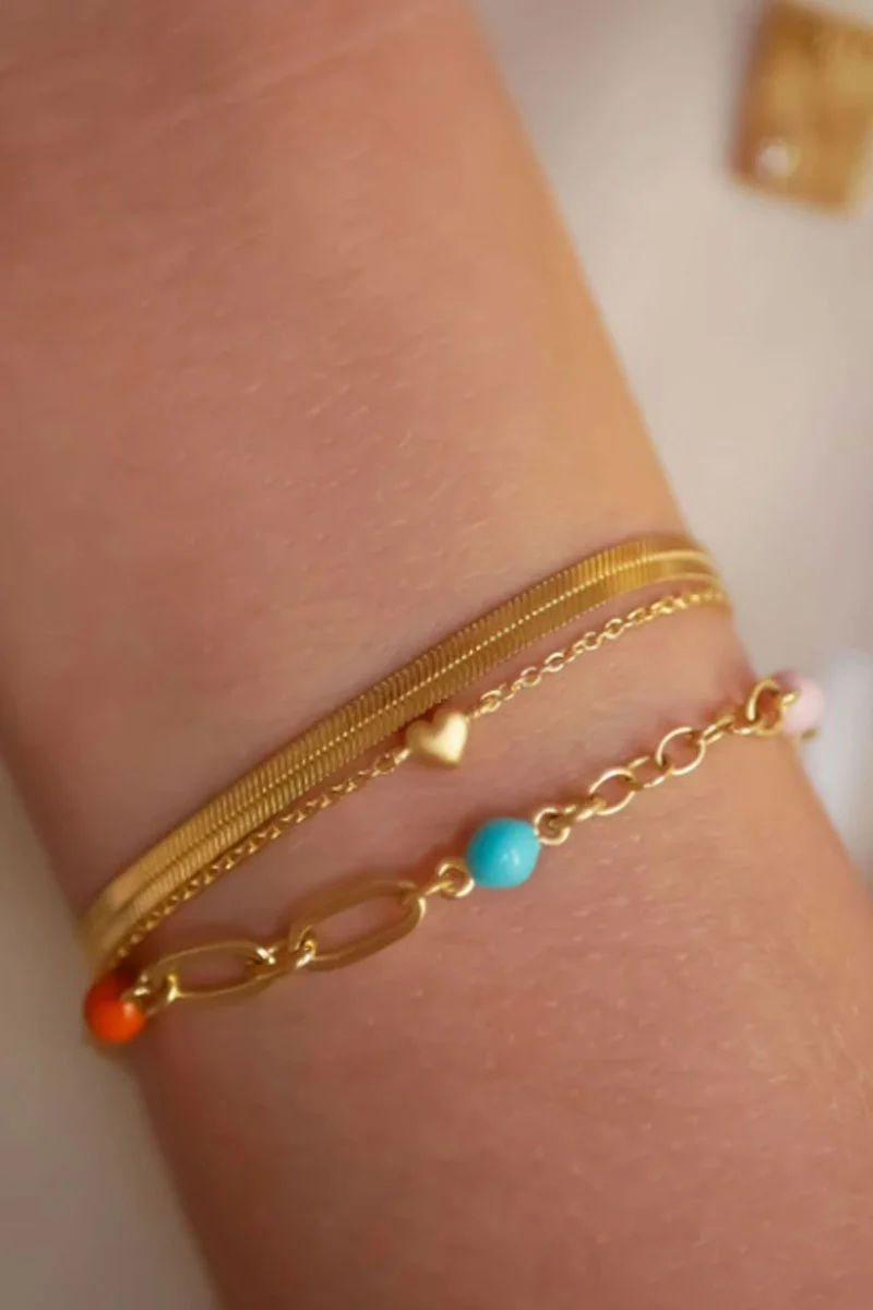Caroline Bracelet | Guld | Armbånd fra Enamel - Image 4